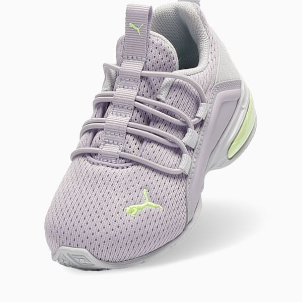 Tenis para infantes Axelion Mesh, Lilac Crush-Silver Mist, extralarge
